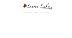 Desktop Screenshot of lauren-baker.net